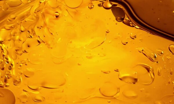 orange liquid honey background 4k animation