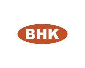 BHK logo design vector template. BHK