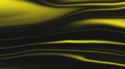 Elegant Black Background with Monochrome Noise and Fluid Fabric Pattern