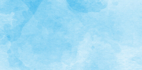 Abstract grunge tint light blue watercolor background. Hand painted template for cards, flyer, poster, banner, and cover design.Abstract Blue Watercolor Texture Background,