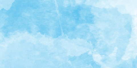 Abstract grunge tint light blue watercolor background. Hand painted template for cards, flyer, poster, banner, and cover design.Abstract Blue Watercolor Texture Background,