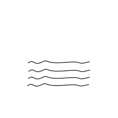 abstract wave line