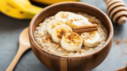 Golden Banana Oatmeal Delight 