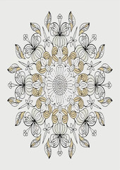 abstract floral background