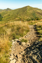 Beieszczady Mountains in late summer. Wildderness of polish mountains landscape © marcin jucha