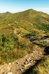 Beieszczady Mountains in late summer. Wildderness of polish mountains landscape © marcin jucha