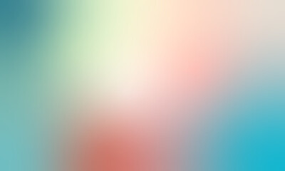 Smooth and blurry colorful gradient mesh background. Modern bright rainbow colors. Soft colored vectors Premium quality.