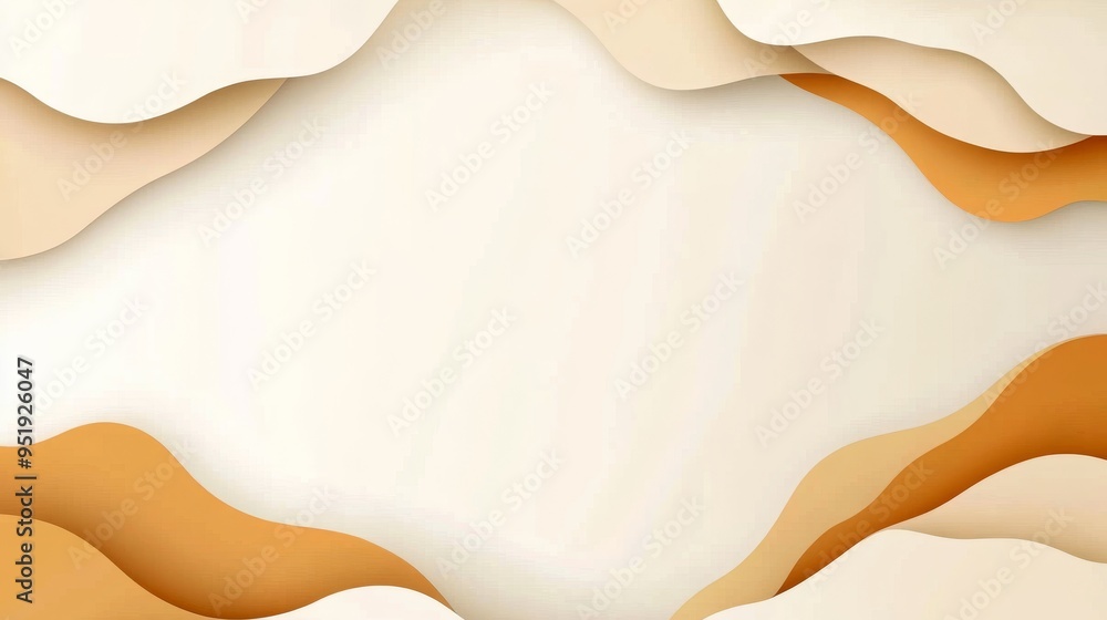 Poster abstract minimalistic background with neutral color gradients for modern presentations and social me