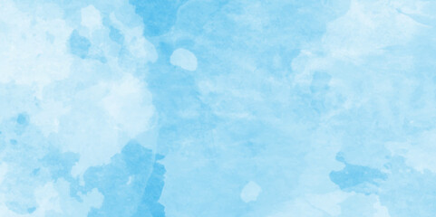 Abstract grunge tint light blue watercolor background. Hand painted template for cards, flyer, poster, banner, and cover design.Abstract Blue Watercolor Texture Background,