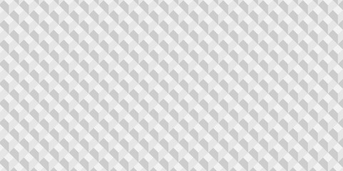 Naklejka premium Seamless vector cube triangle geometric tile mosaic wall grid retro digital hexagon technology wallpaper background. white and gray block cube structure backdrop square triangle texture vintage desi
