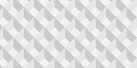 	
Seamless vector cube triangle geometric tile mosaic wall grid retro digital hexagon technology wallpaper background. white and gray block cube structure backdrop square triangle texture vintage desi