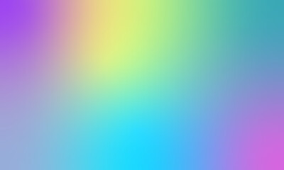 Smooth and blurry colorful gradient mesh background. Modern bright rainbow colors. Soft colored vectors Premium quality.