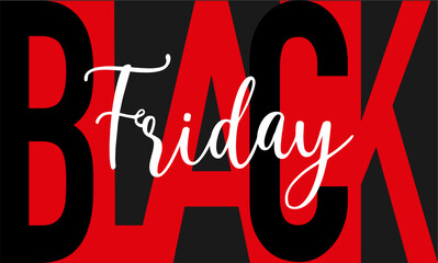 Black Friday sale banner background