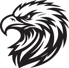 Eagle bird illustration vector
