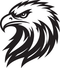 Eagle bird illustration vector