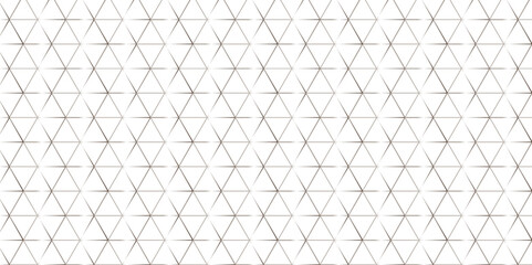 Fototapeta premium Abstract hexagonal cube seamless pattern with square hexagon tile grid mosaic honeycomb diamond triangle structure shape isometric block wallpaper.