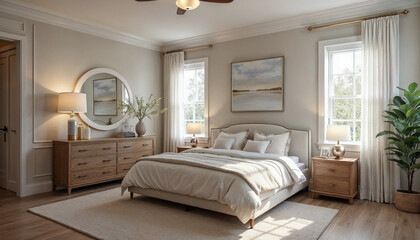 interior of a bedroom