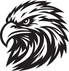 Eagle bird illustration vector