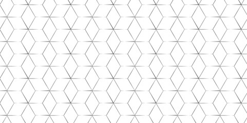 Abstract hexagonal cube seamless pattern with square hexagon tile grid mosaic honeycomb diamond triangle structure shape isometric block wallpaper.	
