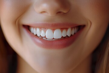 Fototapeta premium Happy Expression Showcasing Perfect White Teeth