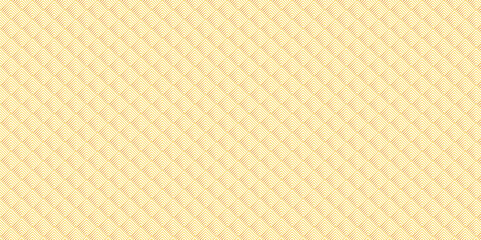 Vector overlapping diamond fabric Pattern geometric square wave line. gold square line seamless tile stripe pattern geometric create retro square line pattern white background.