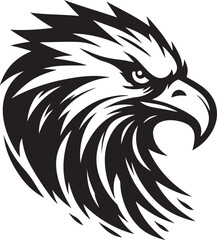 Eagle bird illustration vector