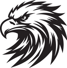 Eagle bird illustration vector