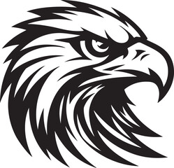 Eagle bird illustration vector