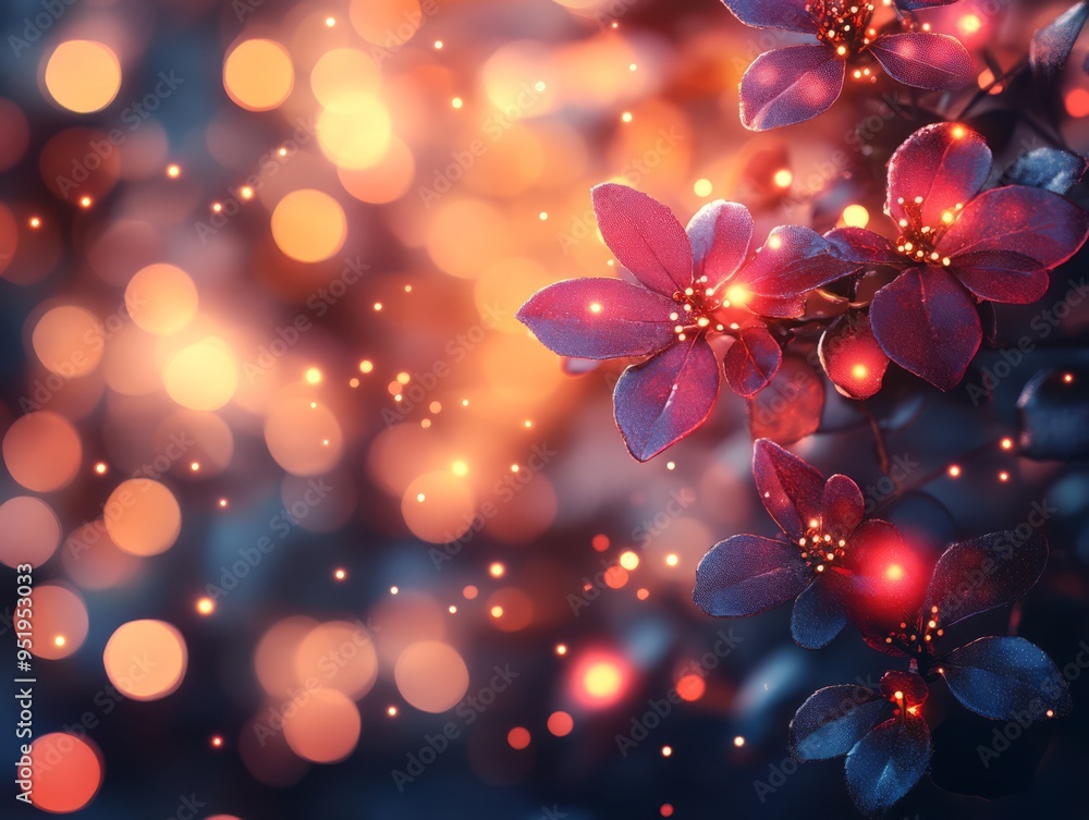 Poster Soft Bokeh Background