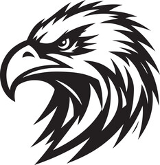 Eagle bird illustration vector