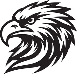 Eagle bird illustration vector