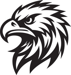 Eagle bird illustration vector