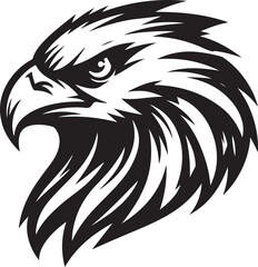 Eagle bird illustration vector