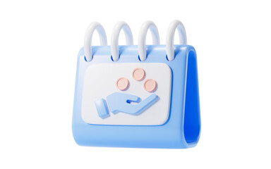 Cartoon bank currency exchange, withdraw deposit, bank cash transaction, 3d rendering.