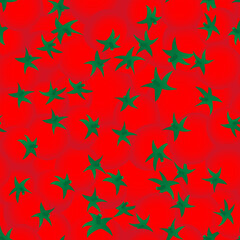 Seamless pattern with hand drawn red tomatoes. Fresh organic vegetable, healthy food, nutricion concept.