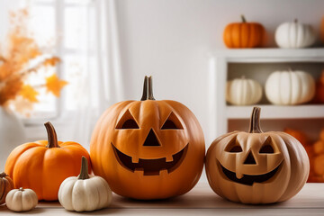 ハロウィンのかぼちゃ