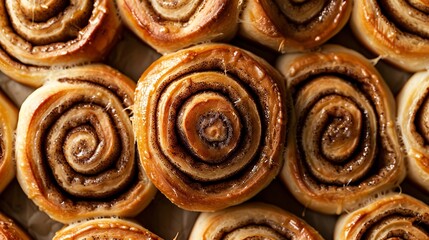 multiple delicious cinnamon rolls