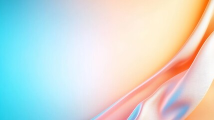 A gradient that transitions from warm to cool tones, creating a calming effect