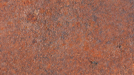 old iron sheet. Old cracked paint. Rusty metal surface. Rusty steel. vintage style. rusty iron. for background and text. close-up. oxidation, destruction.