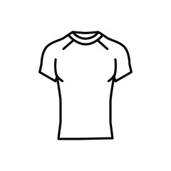 Naklejka premium Muscle Fit T-Shirt