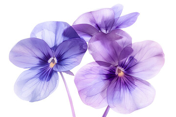 Obraz premium 美しいビオラの花