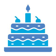 Fototapeta premium Cake Icon