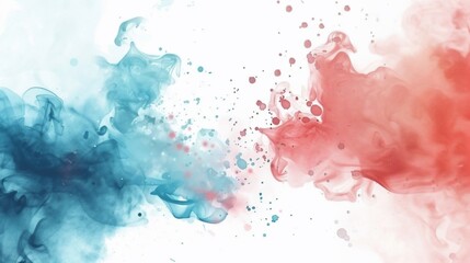 Fototapeta premium Abstract Ink Swirls.