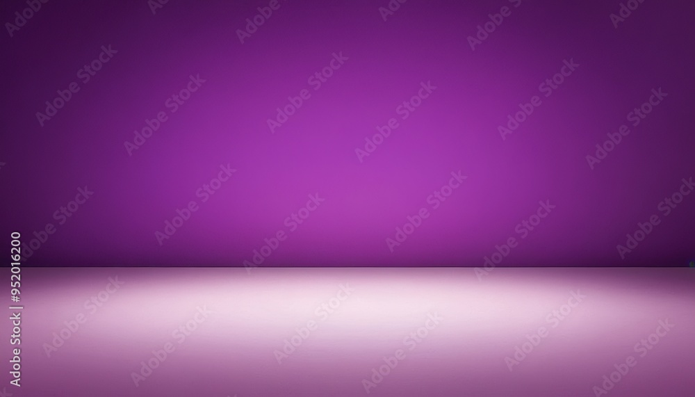 Poster abstract empty light gradient purple studio room empty room with shadows of window. display product 