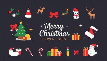 merry christmas new flyers design. christmas greeting card with christmas tree. christmas greeting card

