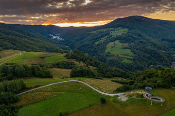 Wieża Ślimak, Wola Krogulecka, Małopolska, Poland, Lato 24 © Maciej G. Szling