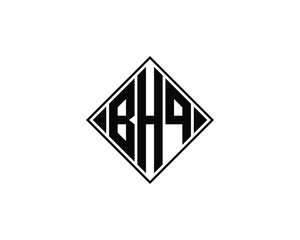 BHQ logo design vector template. BHQ