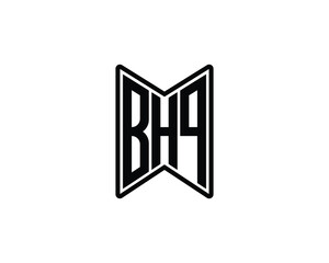 BHQ logo design vector template. BHQ