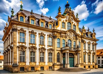 Fototapeta premium * Baroque architecture: specific to a style of architecture commonly found in old Europe