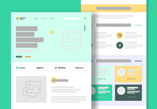 Giveway Email Template Layout